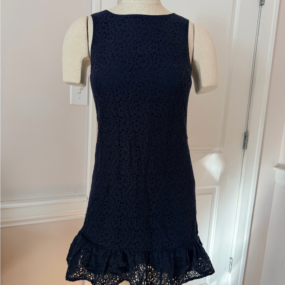 Juicy Couture Navy Lace Dress
